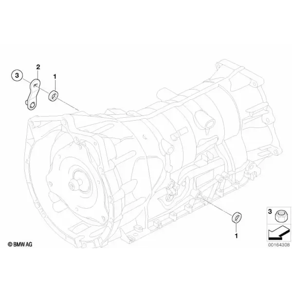 Механизм переключения АКПП GA6HP19Z