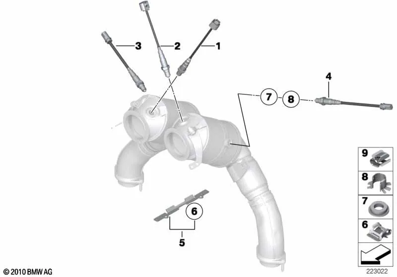 Лямбда-зонд/дополнительные элементы