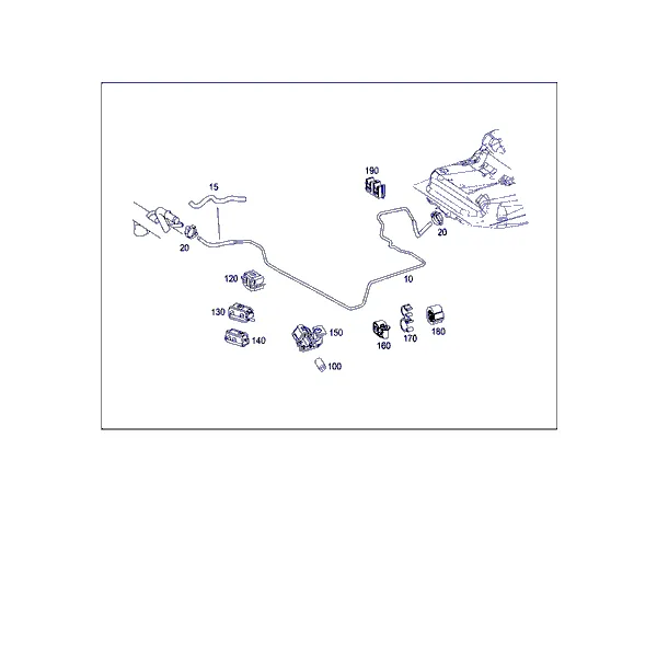 ТОПЛИВОПРОВОДЫ, А/М С БЕНЗ. ДВИГАТЕЛЯМИ