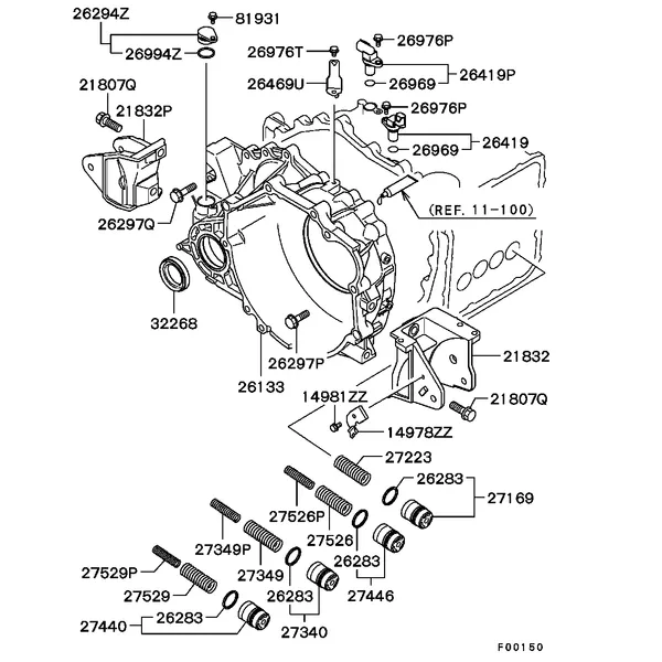 АКПП - КОРПУС АКПП