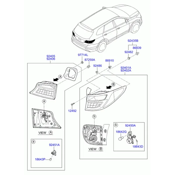 задняя фара