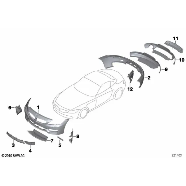 Дооснащение аэродинам.комплектом M
