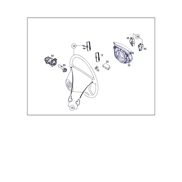 Рулевое колесо и блокировка рулевого вала