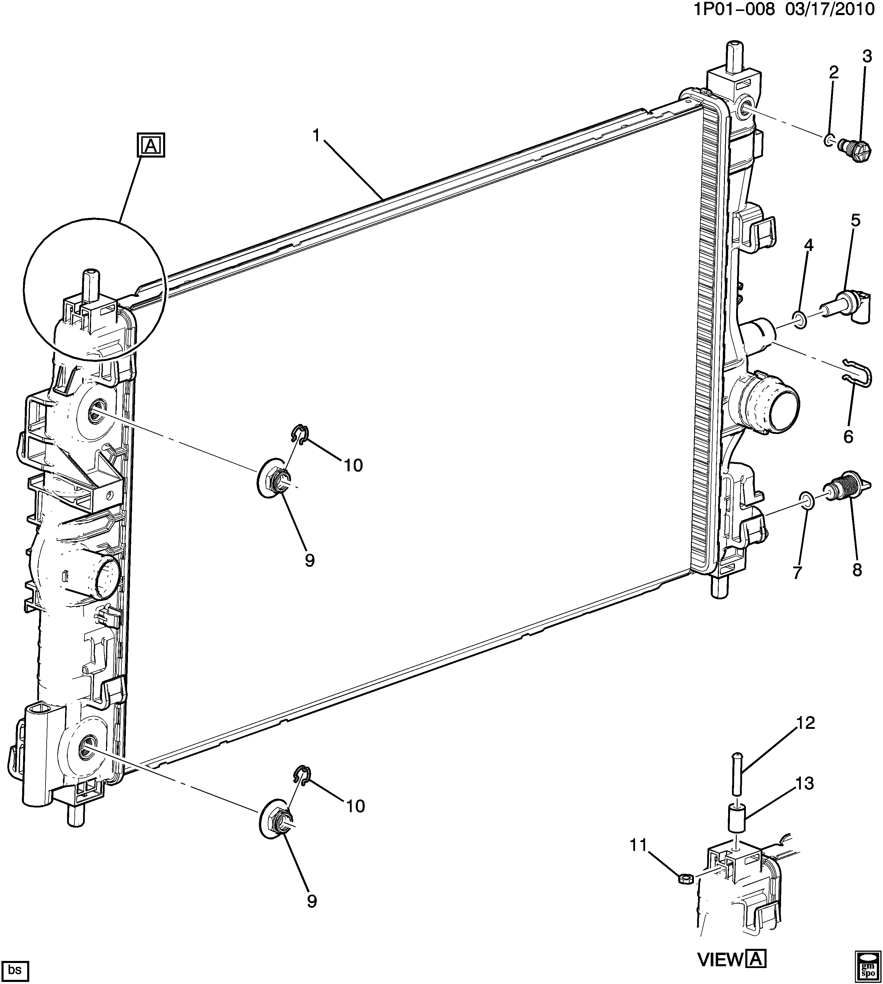 RADIATOR ASM (LUJ/1.4-9,LUW/1.8H)