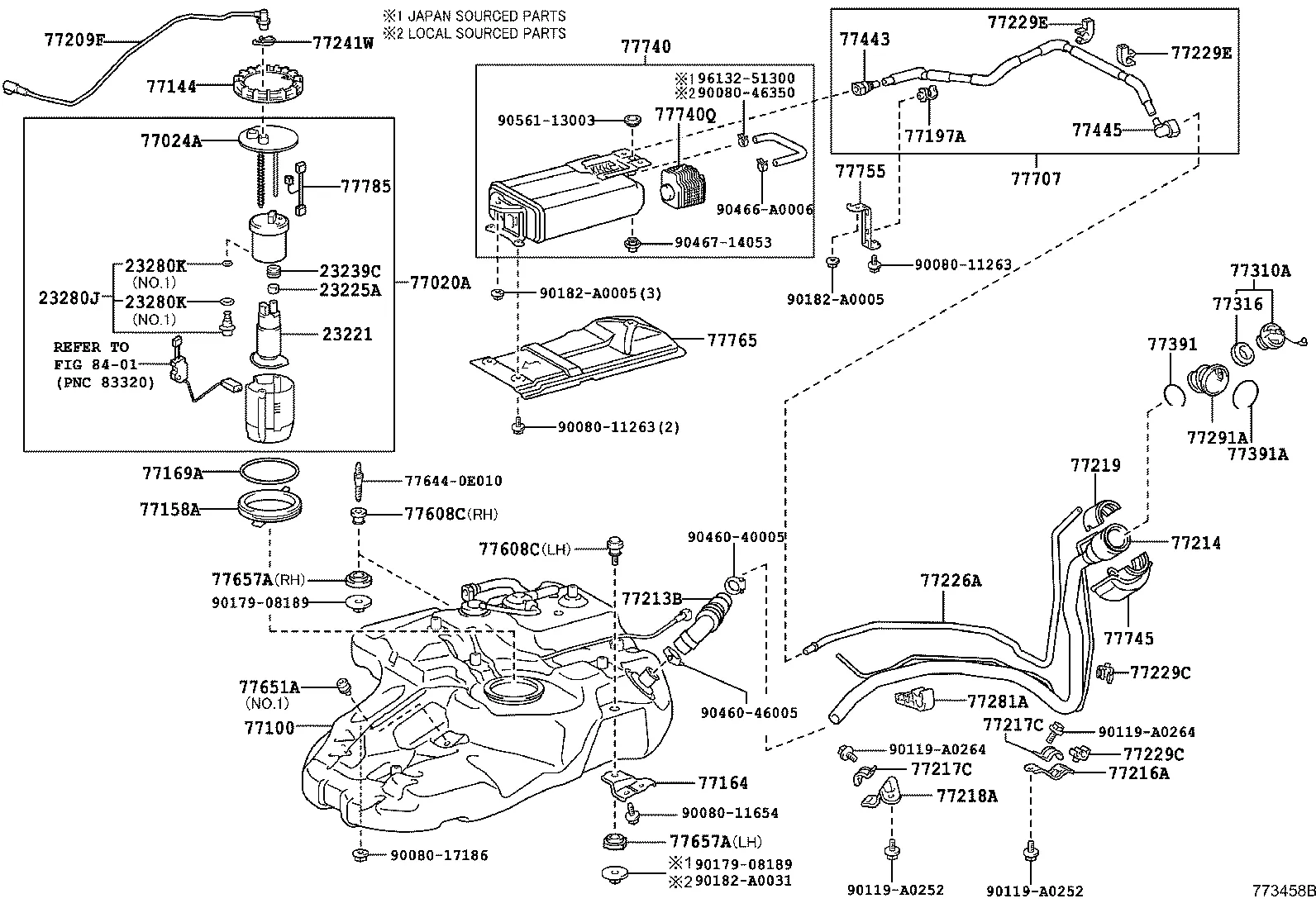 FUEL TANK & TUBE