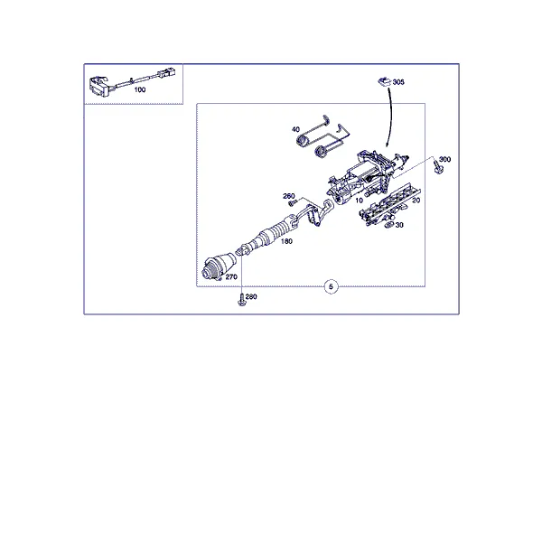ТРУБЧ.СЕКЦИЯ РУЛ.КОЛОНКИ И РУЛ.ВАЛ