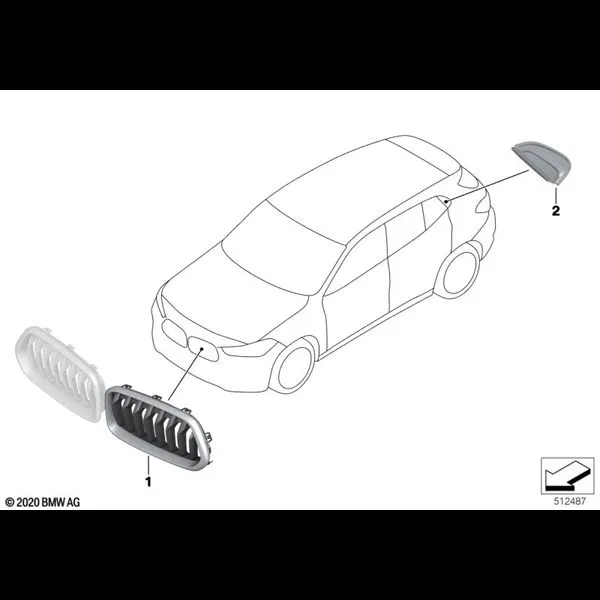 Наружные накладки / декоративные решетки