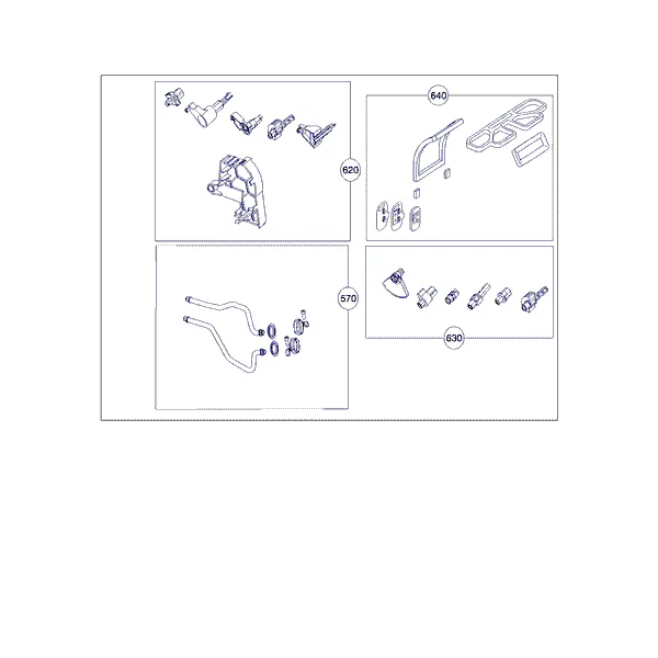 КОРОБ СИСТЕМЫ КОНДИЦИОНИР. И ОТОПЛ. С ВЕНТИЛЯТОРОМ И ЖГУТОМ ЭЛЕКТРОПРОВОДКИ