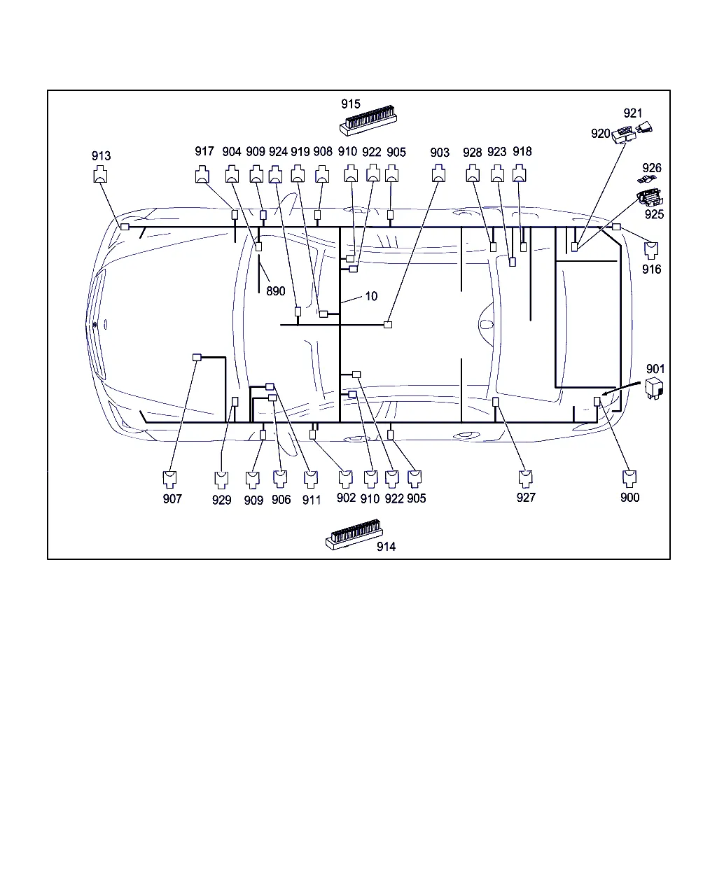 ОСНОВ.ЖГУТ ЭЛЕКТРОПРОВ.НЕСУЩ.ОСНОВ.КУЗ.