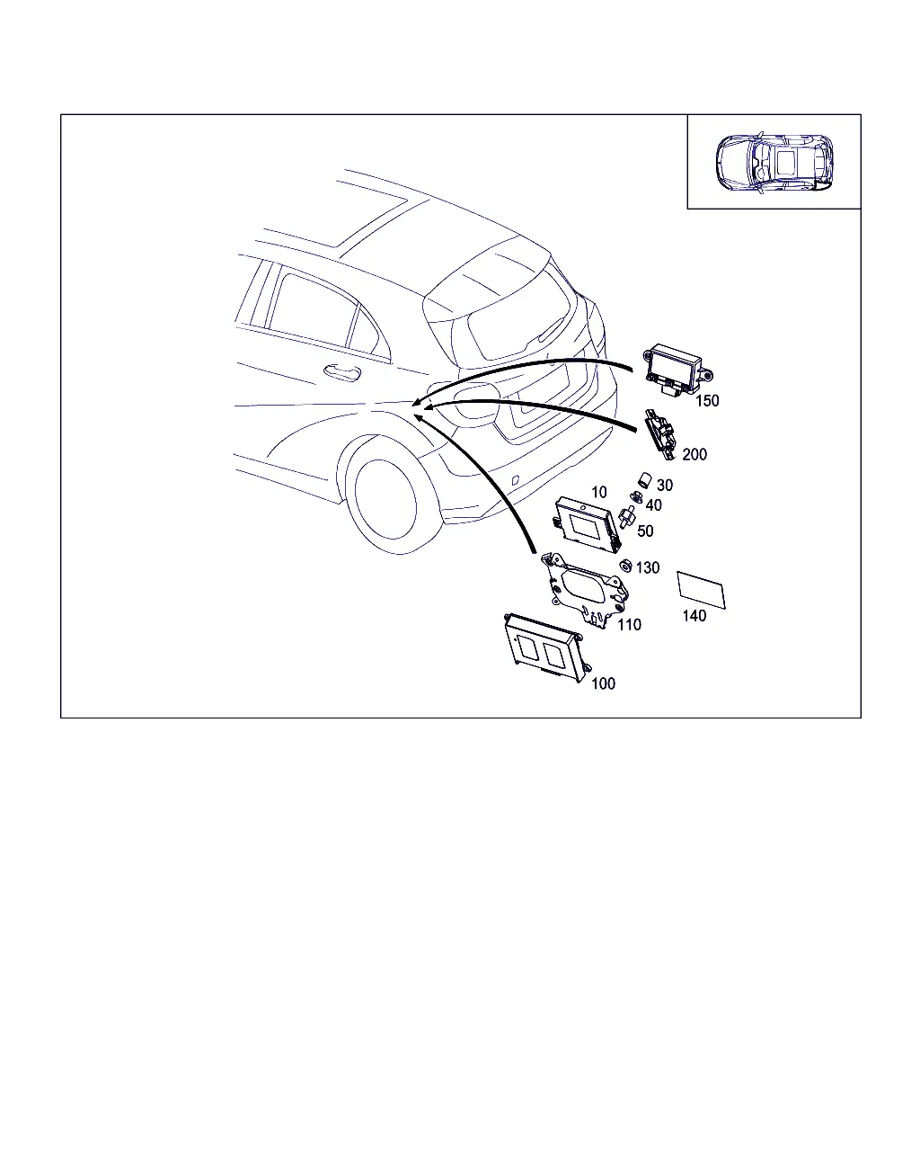БЛОКИ УПРАВЛЕНИЯ И РЕЛЕ В БАГАЖНИКЕ