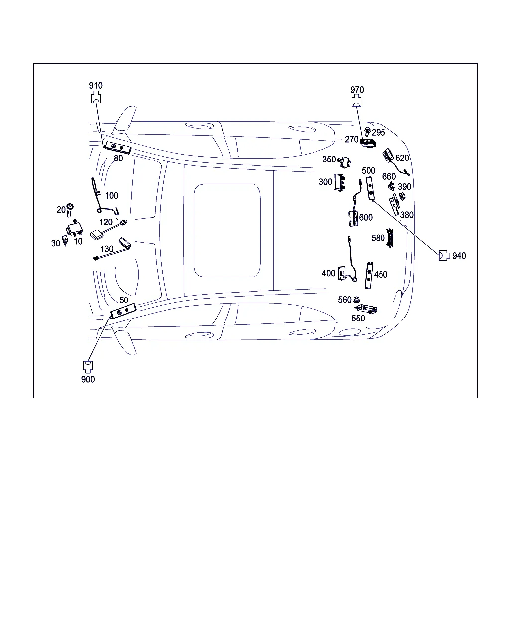 АНТЕННА, УСИЛИТЕЛЬ АНТЕННЫ И ЖГУТЫ ЭЛЕКТРОПРОВОДКИ