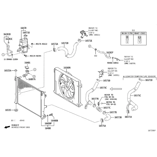 RADIATOR & WATER OUTLET