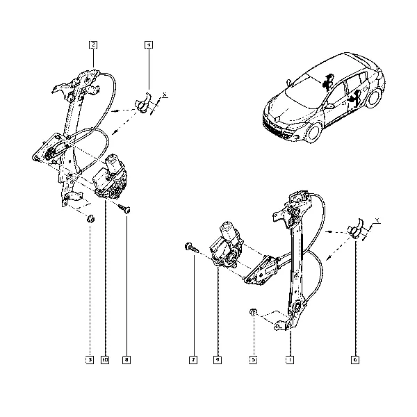 Электрические стеклоподъемники