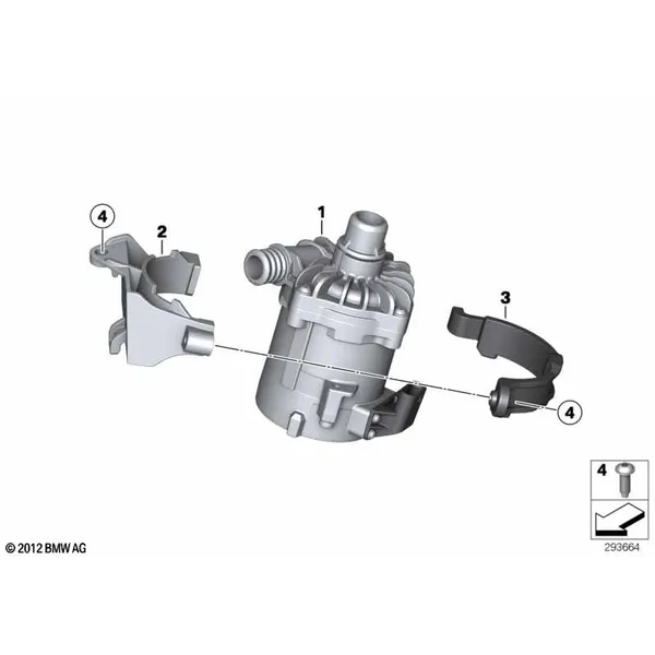 Дополнительная водяная помпа