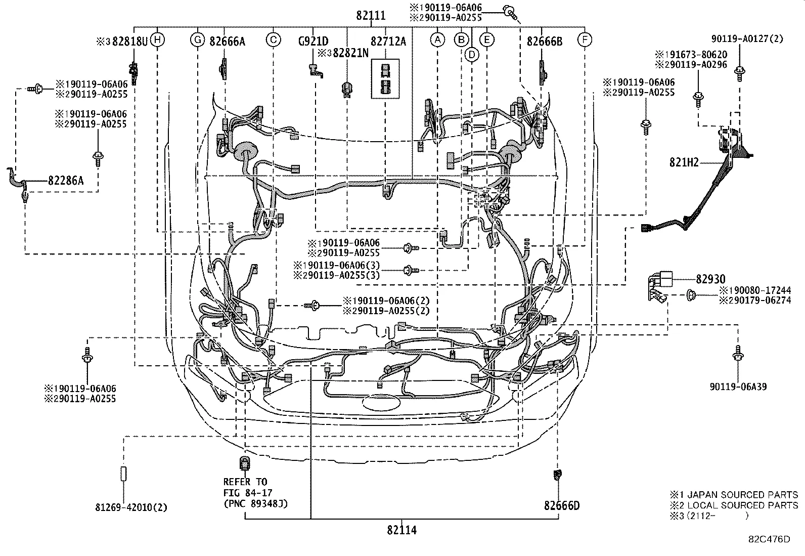 WIRING & CLAMP