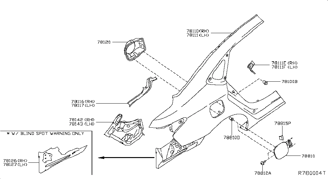 Заднее крыло и крепление; REAR FENDER & FITTING