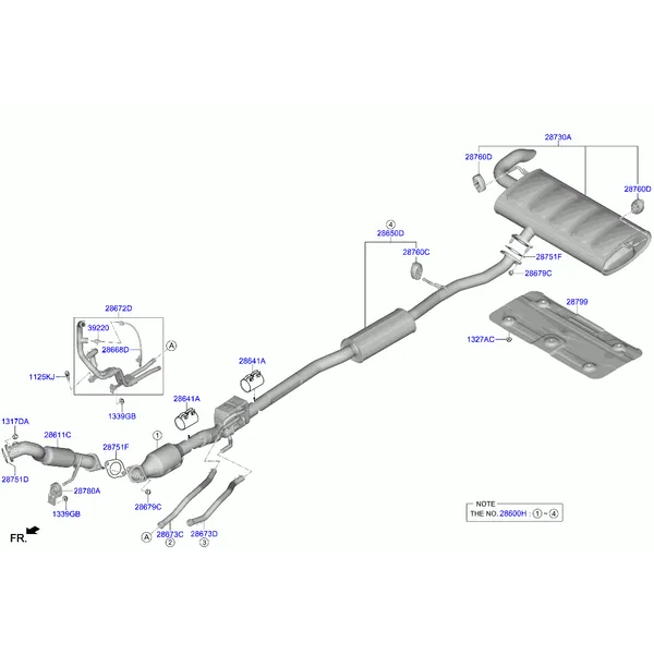 MUFFLER & EXHAUST PIPE