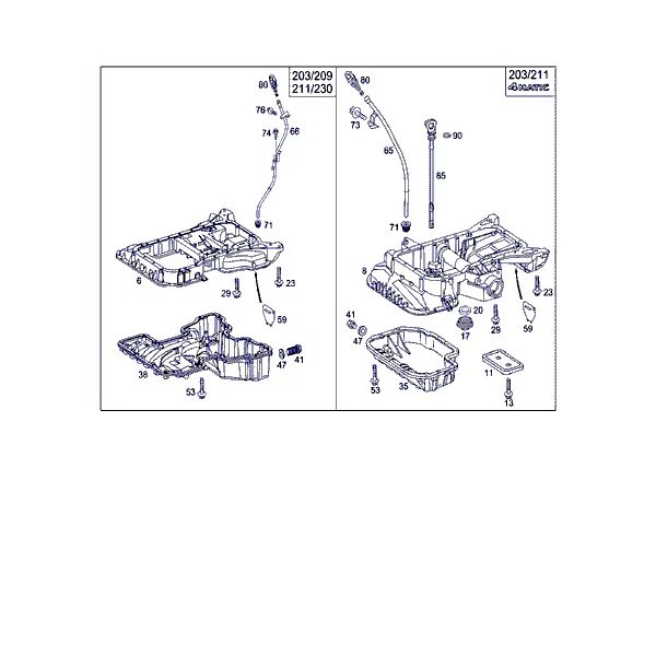 МАСЛ.КАРТЕР И ИНДИКАЦИЯ УРОВНЯ МАСЛА