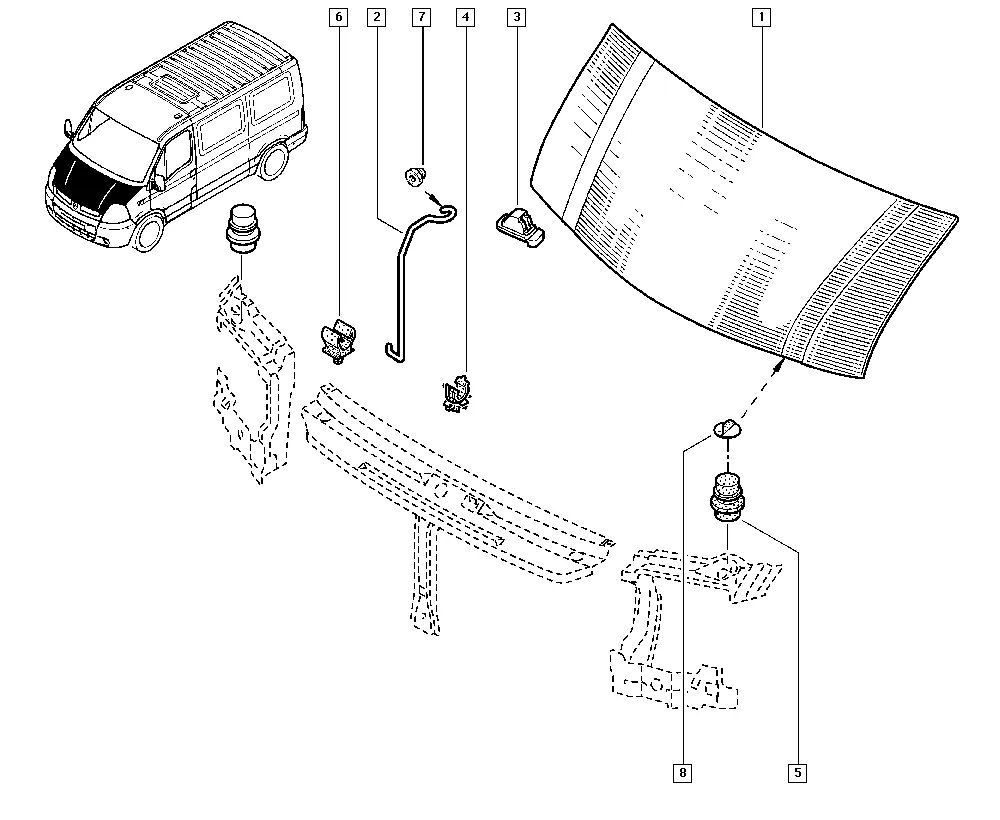 Небоковые открывающиеся элементы кузова