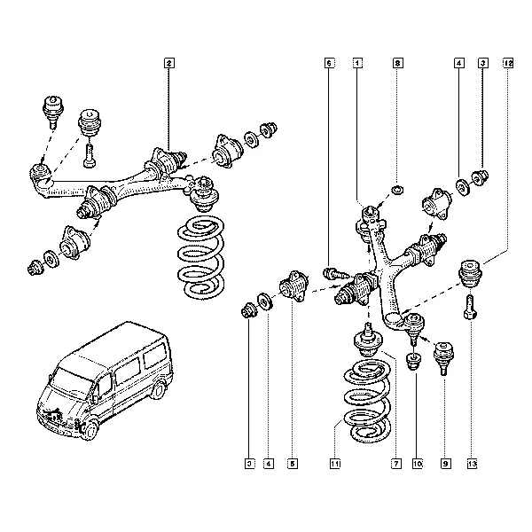 Передняя подвеска