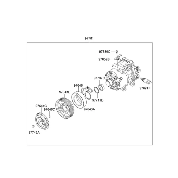 AIRCON SYSTEM-COOLER LINE; 3