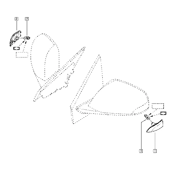 Боковой габаритный огонь