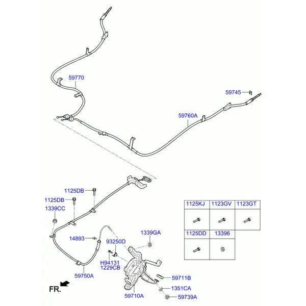 система стояночного тормоза