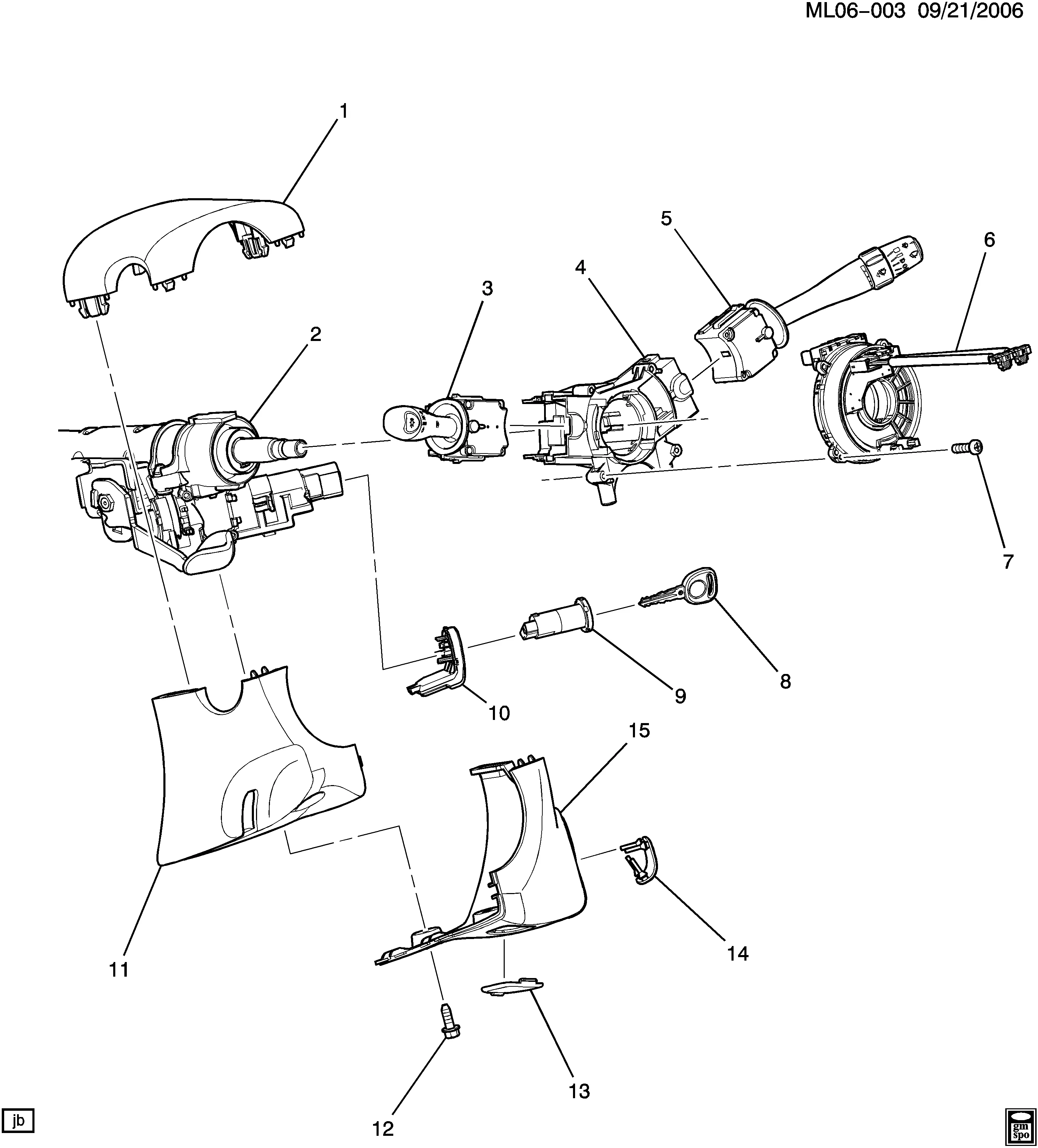 STEERING COLUMN PART 2 COVERS & SWITCHES