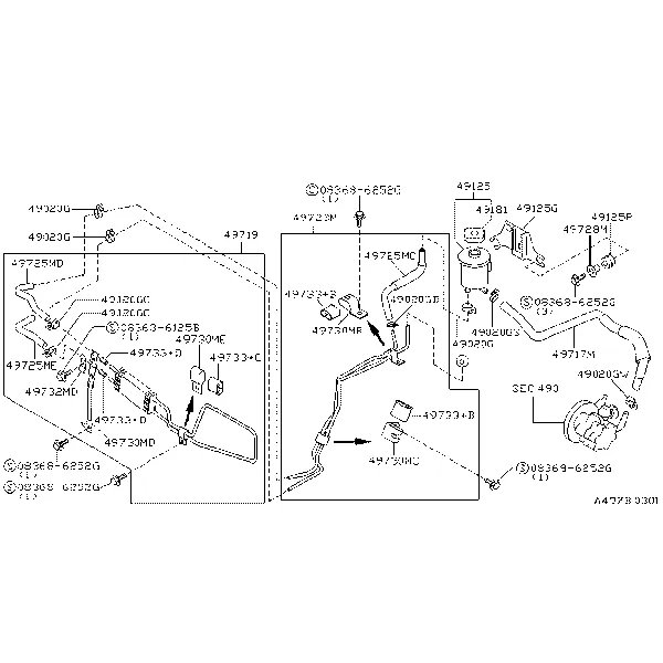 Трубопровод ГУР; PART 1
