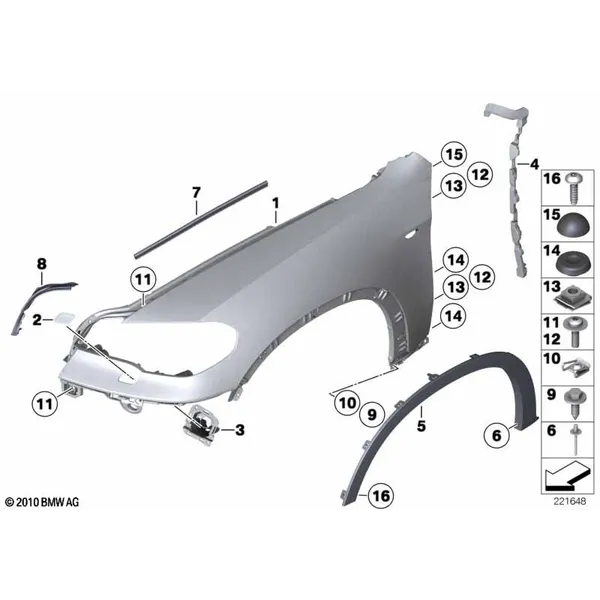 Переднее крыло
