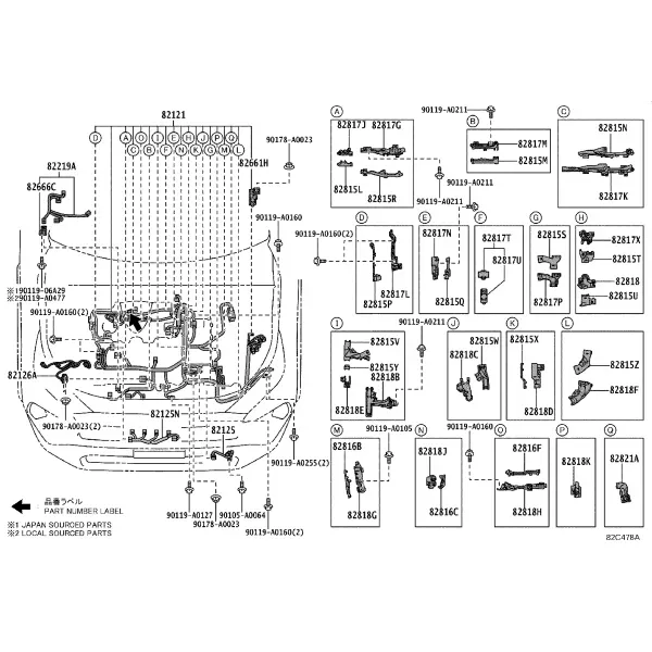 WIRING & CLAMP