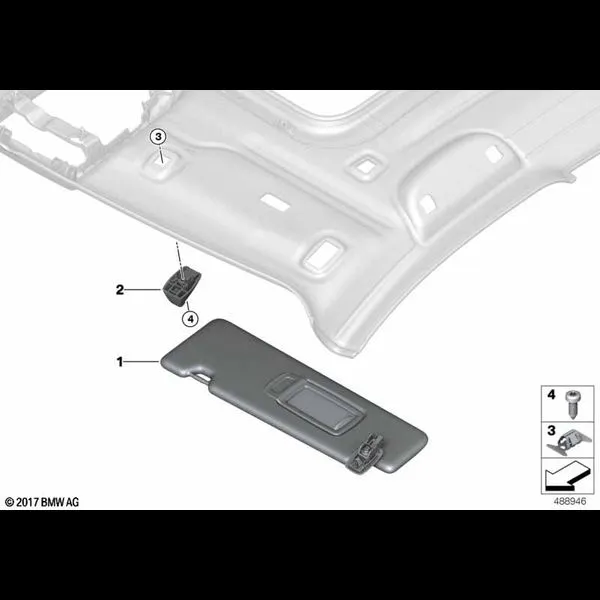солнцезащитный козырек