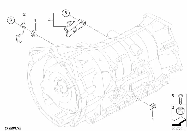 Механизм переключения АКПП GA6HP19Z