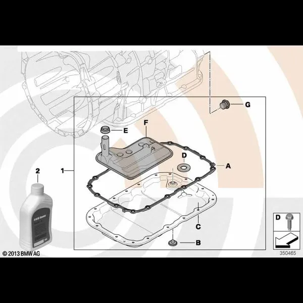 К-т для замены масла АКПП