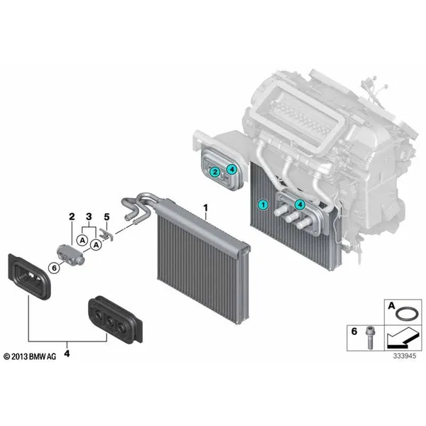 Испаритель/ предохранительный клапан