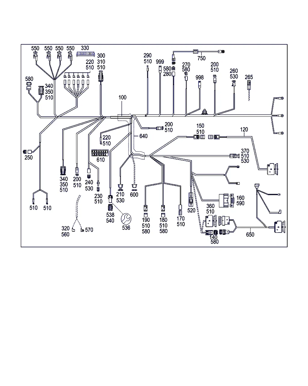 ЖГУТ ЭЛЕКТРОПРОВОДКИ ПЕРЕДНЕЙ ПАНЕЛИ