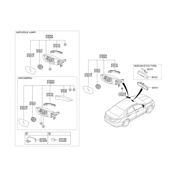 MIRROR-OUTSIDE REAR VIEW