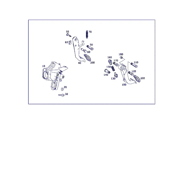 ПЕДАЛЬНЫЙ УЗЕЛ С ПОДШИПНИКАМИ