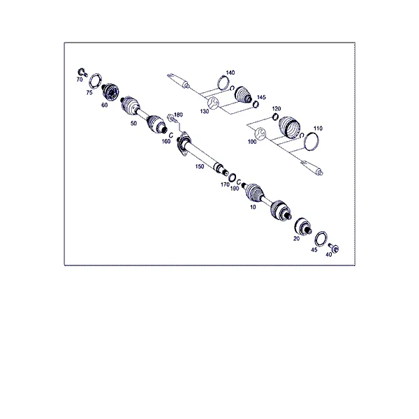 ВАЛ ПЕРЕДН. МОСТА