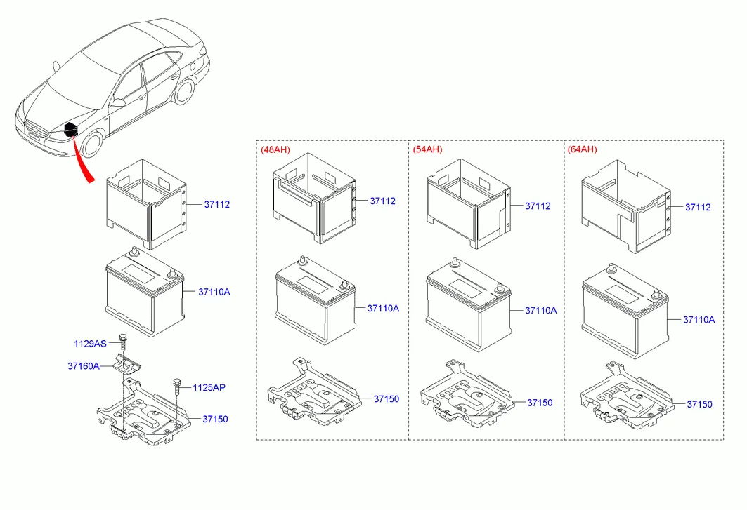 Аккумуляторная батарея и провода