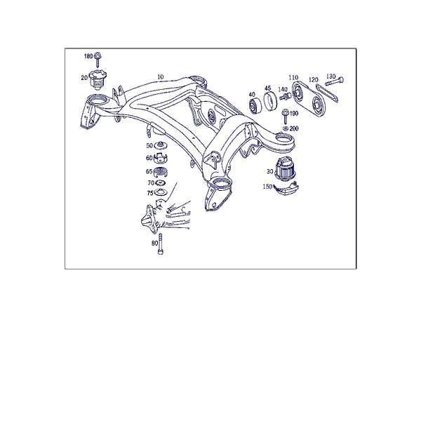 БАЛКА ЗАДНЕГО МОСТА