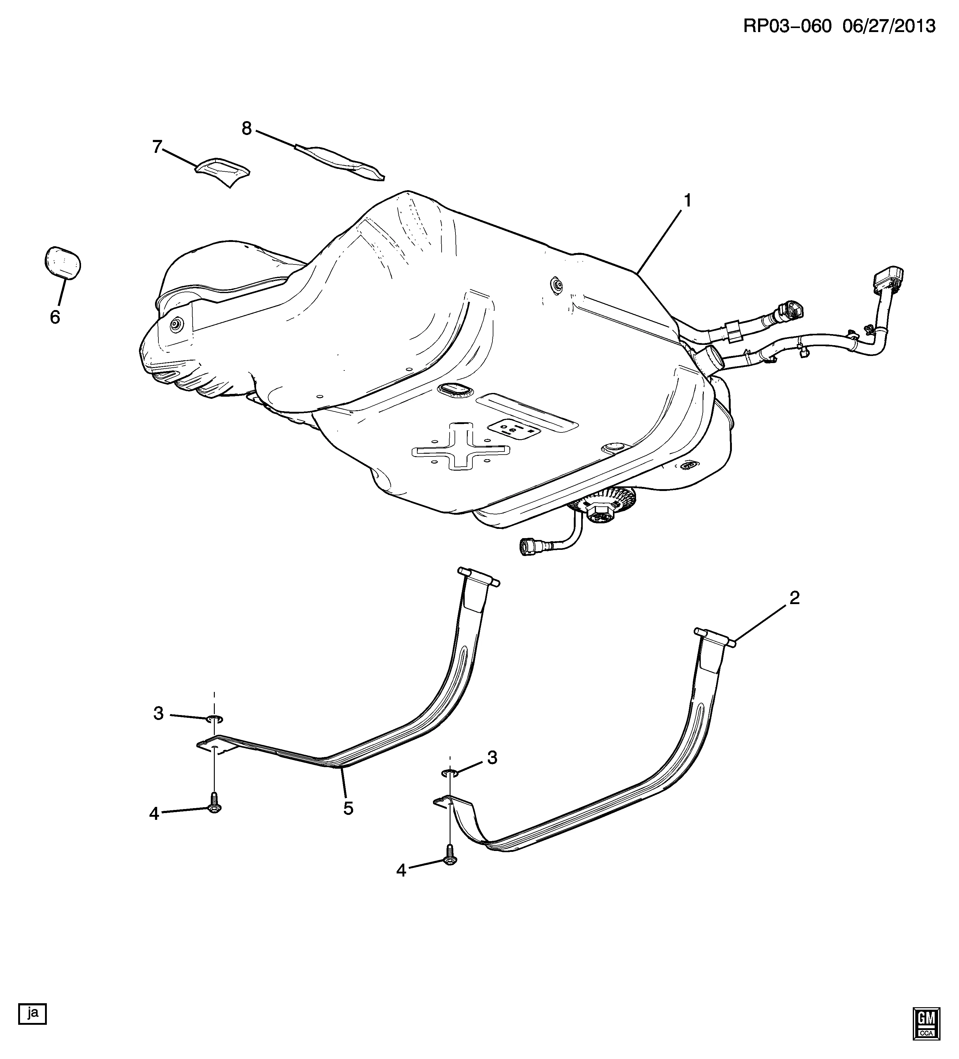 МОНТАЖ ТОПЛИВНОГО БАКА