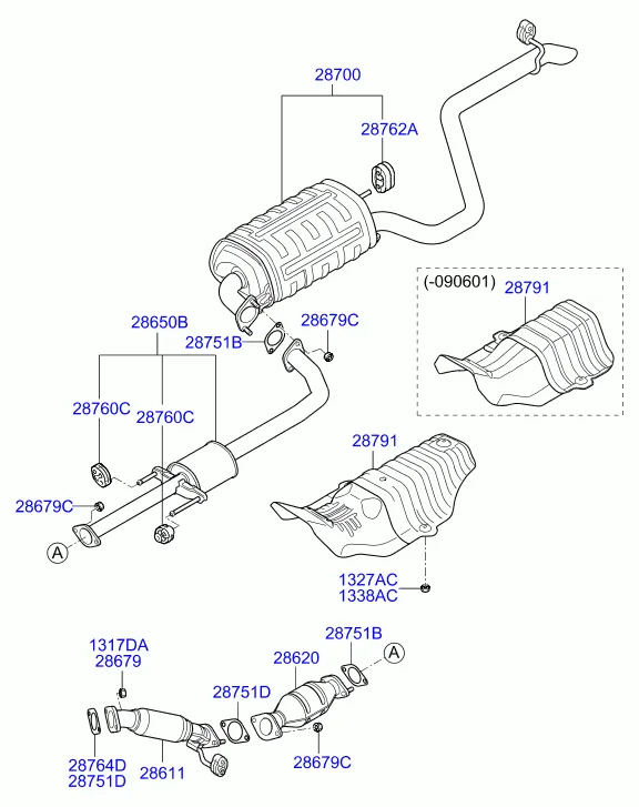 MUFFLER & EXHAUST PIPE