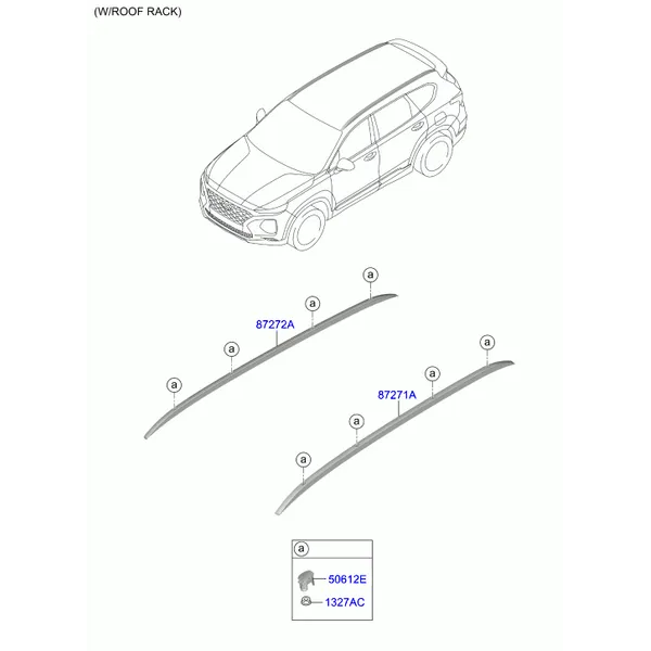 накладка на крышу и задний спойлер