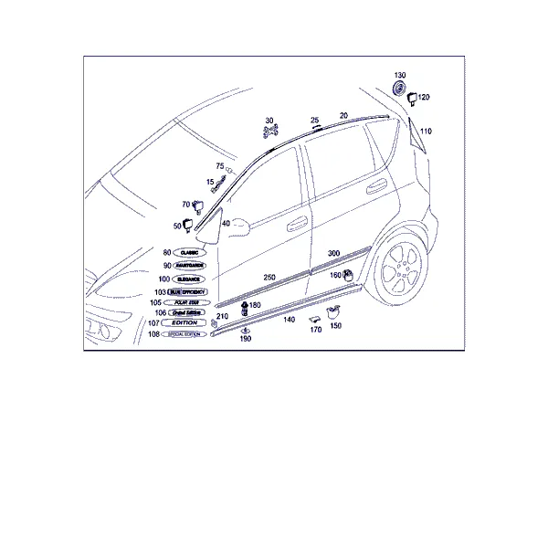 НАВЕСНЫЕ ДЕТАЛИ ВНЕШНИЕ
