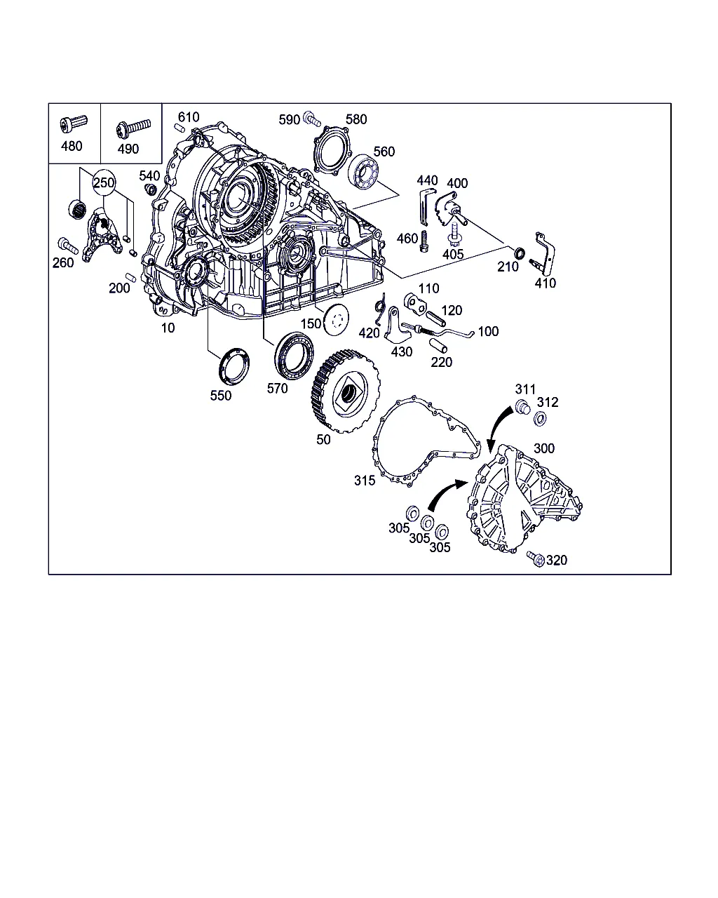 КАРТЕР КП,ФЛАНЕЦ ВЫХОДНОГО ВАЛА, СТОЯН. БЛОКИРОВКА,БЛОКИР.АКП,РЫЧ.СЕЛЕКТ.ДИАП.