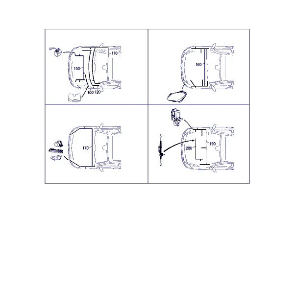 ЖГУТ ЭЛ.ПРОВОДКИ ДВИГАТЕЛЯ НА КУЗОВЕ