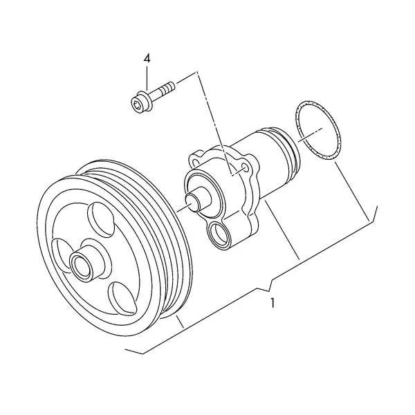 Насос системы охлаждения