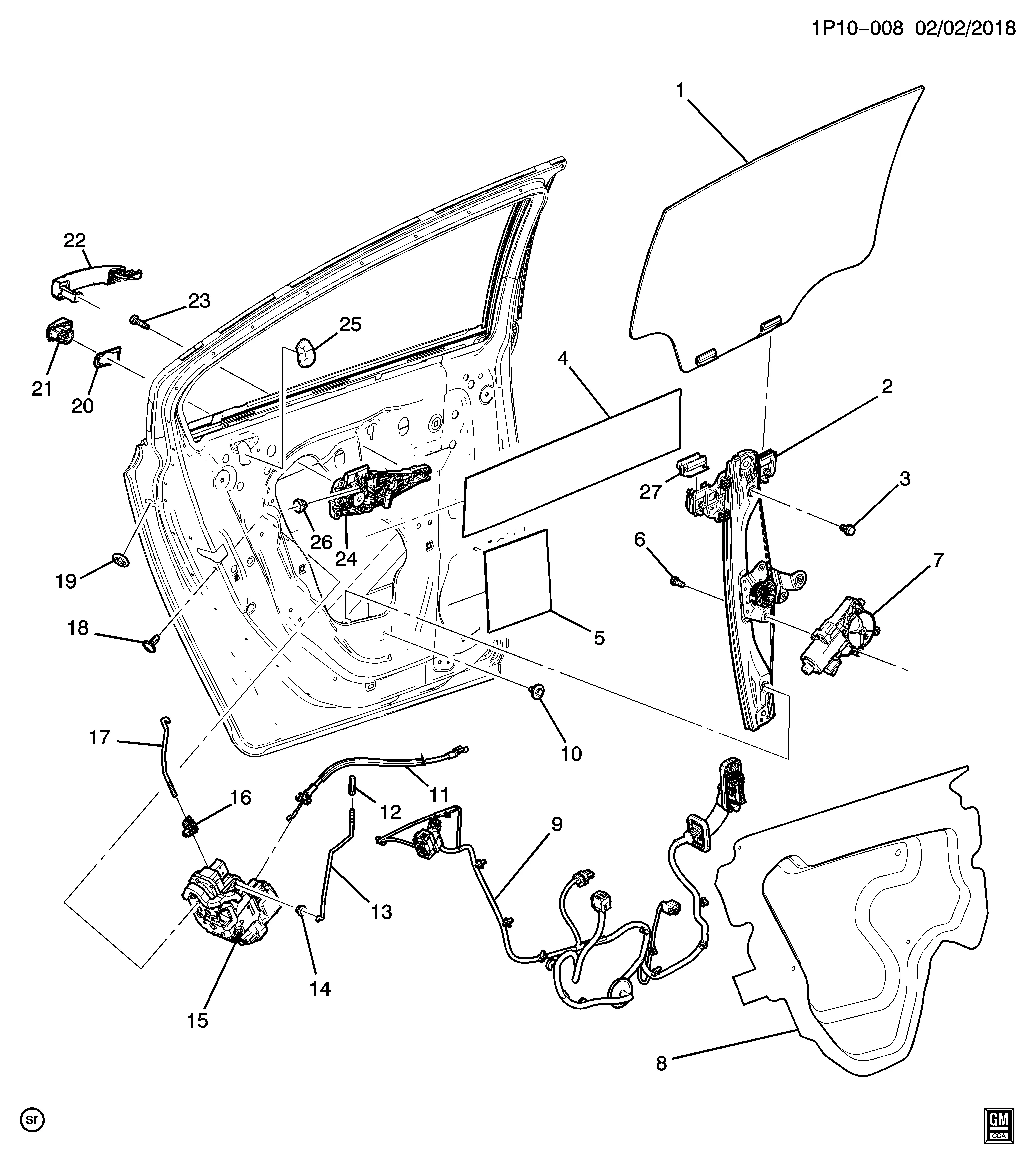 DOOR HARDWARE/REAR PART 2