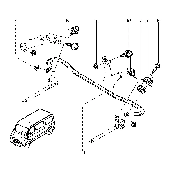 Стабилизатор поперечной устойчивости